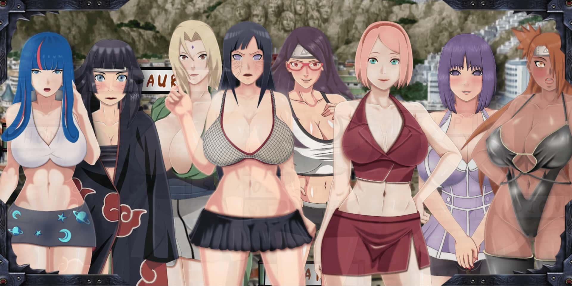 女忍训练：最后的战争 Sarada training：The last war 版背景